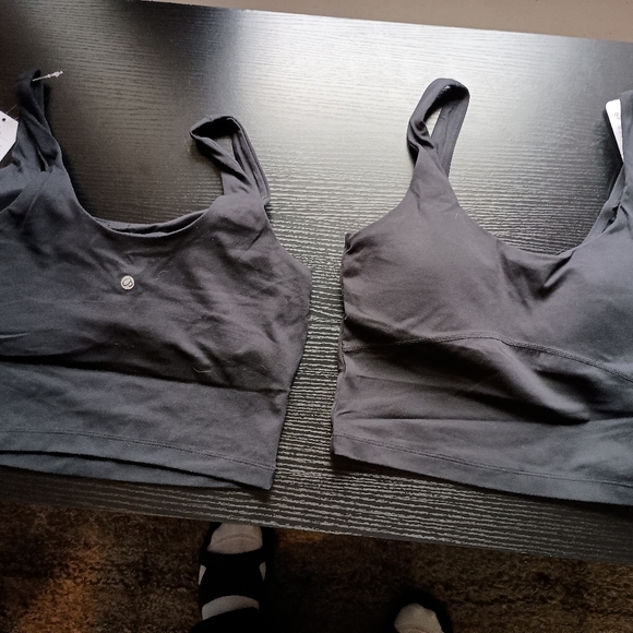 NWT CRZ YOGA Small women's Butterluxe U back longline sports bra - Picture 4 of 8